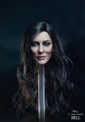 BY-ART 1:6 BY-T9 Hela Cate Blanchett Head Sculpt F 12" Female Action Figure Body Cover