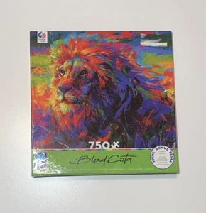Ceaco Blend Cota 750 piece Puzzle King of the Jungle 24”x18” Lion Jigsaw New - Picture 1 of 6