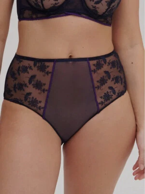 Braguita calzoncillos de encaje Simone Perele azul Adele para mujer talla 2 Foto 1 de 3