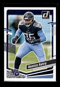 2023 Panini Donruss #283 Denico Autry (NM+)(FTB) - Picture 1 of 2