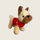 Vintage Stuffed Dog made by Character Novelty Co. Retro Mid Century Plush