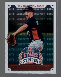 2015 Panini Stars and Stripes Longevity Kristofer Armstrong #60