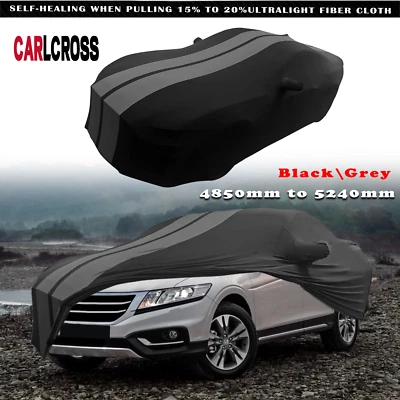 For Honda Accord legend Indoor Grey Line Dustproof Stain Stretch Full Car Cover Foto 1 de 4