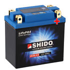 Batterie f&#252;r Peugeot Elystar 125 Advantage VGA H2AB 2007 Shido Lithium YB12AL-A2