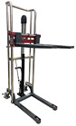 PHTools Manual Forklift Stacker, 880 lbs Capacity, 59” Lift Height