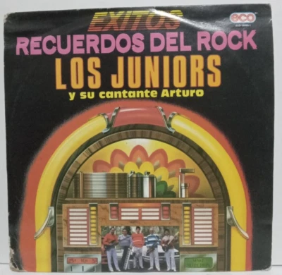 LOS JUNIORS MEXICAN ROCK'N ROLL LP NON-STOP FLOORDANCER HITS - Image 1 of 4