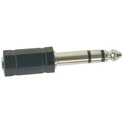 RCA AH216R 3.5mm Jack to 1/4" Plug Adapter - Image 1 of 2