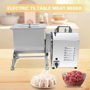 Hakka Electric Meat Mixer 30lbs 15L Tiltable Capacity Tank Countertop Mixer - Picture 1 of 7