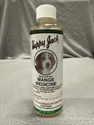 Dog Mange Medicine Topical Treatment Effective Itching Bald Spots Fast Healing - Image 1 of 3