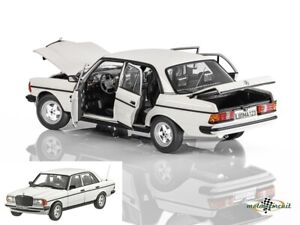 Mercedes-Benz W123 AMG Package Classic White Limited 1:18 Norev Dealer