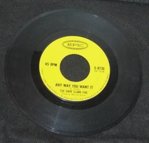 The Dave Clark Five, Any Way You Want It/Crying Over You, 1964, - Picture 1 of 2