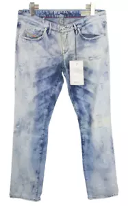 DIESEL MyBoy Regular Slim-Straight Low Waist 0827B Jeans Women's W30/L30 Ripped - Bild 1 von 13