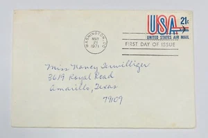 US First Day Issue COVER AIRMAIL 21c Washington DC - Picture 1 of 1