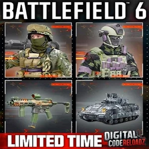 BattleField 6 x Twitch Drop #1 ๐พ Limited Exclusive ๐พ 4 Item Exclusive - Picture 1 of 2