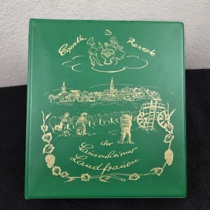 Vintage 1987 German Cookbook Binder - Erprobte Rezepte Sausenheimer Women - Bild 1 von 7