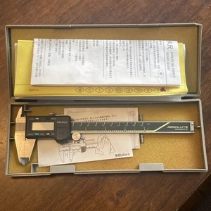 Mitutoyo 500-196-30 CD-6" CS Absolute Digimatic Caliper 0-6" .0005"±.001" In/mm - Picture 1 of 24