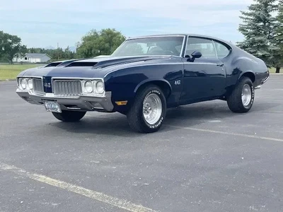 Oldsmobile 442 1970 construcción de par 455 V8, 398 HP, interior nuevo Foto 1 de 4