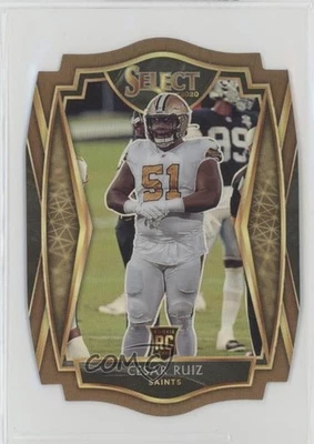 2020 Panini Select Premier Level Copper Prizm Die-Cut /355 Cesar Ruiz Rookie RC - Image 1 of 2