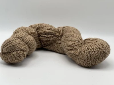 100% Baby Alpaca Natural Fawn 200 Yds Skein Very Fine From Our Baby Stormy - Image 1 of 2