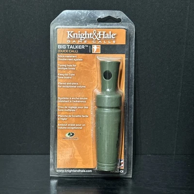 New! 2637 Knight & Hale Big Talker Double Reed Duck Call w Tuning Hole - Image 1 of 4