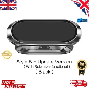 Car Mobile Phone Holder Magnetic Mount for iPhone Samsung Rotating 360 Dash UK 1 - Picture 1 of 10