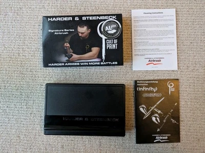 Harder & Steenbeck Cult of Paint Infinity AL plus 2.0 Airbrush with new valve - Image 1 of 4