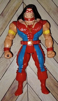 Figura de acción de colección Toy Biz 1994 Marvel X-Men X-Force Warpath segunda edición COMPLETA Foto 1 de 2