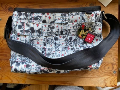 Harveys Disney Couture Mickey Loves Minnie Mini Messenger - Image 1 of 4