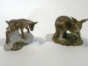 Vintage Baby Animals of the World Kangaroo and Reindeer. Cornwall Collection - Picture 1 of 17