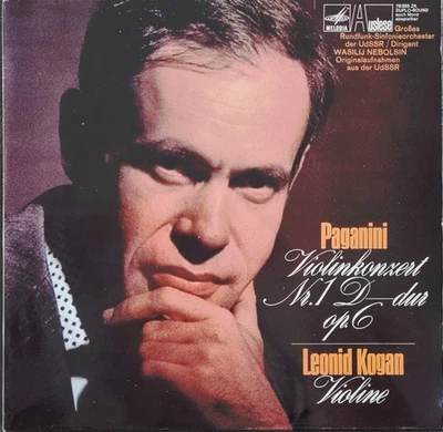 Leonid Kogan, Nebolsin: Paganini- Violin Concerto No 1 / Melodia Auslese - Image 1 of 3