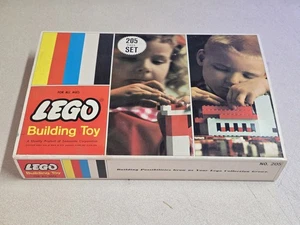 Giocattolo da costruzione Lego 1966 vintage - piccolo set base - #205 - NUOVO SIGILLATO IN FABBRICA! - Foto 1 di 15