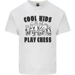 Cool Kids Play Chess Funny Game Player Kids T-Shirt Boys Girls - Picture 1 of 67