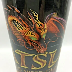Six Flags Magic Mountain Tatsu Glass Tumbler Fly at the Speed of Fear - Picture 1 of 11