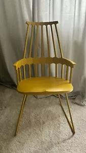 1/2 Kartell Stuhl „Comeback“ by Patricia Urquiola In Senfgelb - Bild 1 von 3