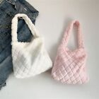 Furry Shoulder Bags Soft Plush Top-Handle Bag Shopping Bag  Autumn&Winter