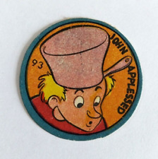 Vintage 1962 Johnny Appleseed Card Argentina Disney Disc #93 Melody Time