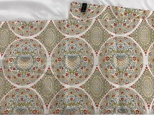 Cynthia Rowley Cotton Table Runner Multicolor Boho Floral Medallion 15”x67.5” - Picture 1 of 9