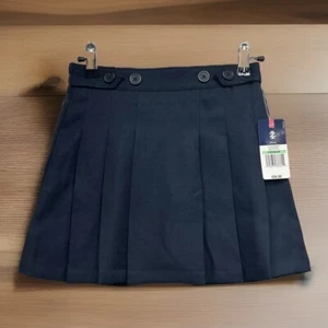IZOD Approved School uniform Pleat Skort Navy NWT Classic Academia NEW - Picture 1 of 10