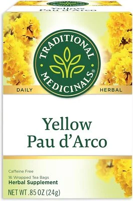 Traditional Medicinals  Pau D'Arco Herbal Tea  Tea Bags  16 Bag - Image 1 of 4