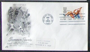 USA FDC Colorado SUMMER SPORTS Pole Vaulting 1983. - Picture 1 of 1