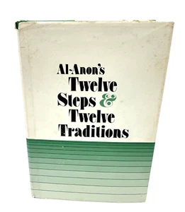 Al-Anon's Twelve Steps and Twelve Traditions 1987 HC DJ 8th print - Imagen 1 de 8