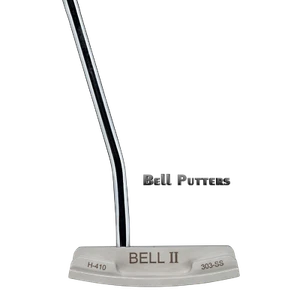 Bell II Half Offset H-410 Grey Mist RH Golf Putter-Winn Midsize-32" to 38" Shaft - Picture 1 of 6