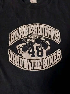 Nebraska Huskers Blackshirts Throw the Bones T-Shirt XL Fußball 2004 Spielplan - Bild 1 von 11
