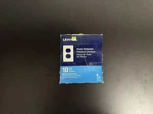 Leviton 10-Pack Plastic Wallplates - Picture 1 of 1