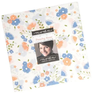 Peachy Keen Moda Layer Cake 42 100% Cotton 10" Precut Quilt Squares - Picture 1 of 2