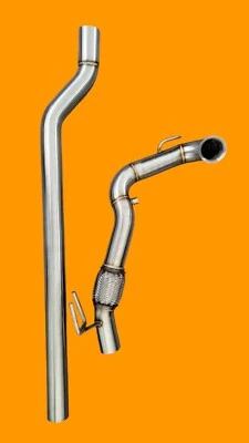 DOWNPIPE FILTRE A PARTICULE AUDI A3 SEAT ALTEA LEON VW GOLF 5 TOURAN TDI QUATTRO - Imagen 1 de 2