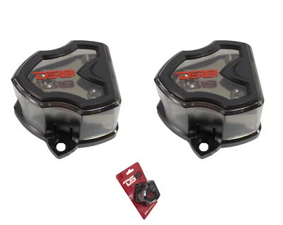 DB1034 2 Pack Deal Ground Distribution Block 1 x 0 GA In and 3 x 4 GA Out DS18 - Image 1 of 4