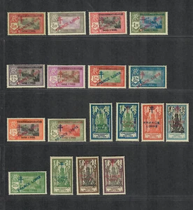 Fr. Indien Sc#157-176 m/h/sehr schön, Teilsatz, Lebenslauf 376,85 $ - Bild 1 von 2