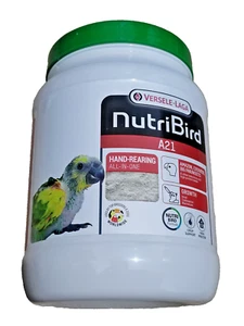 Versele-Laga NutriBird A21 Hand Rearing Feed For All Birds & Parrots 800g - Foto 1 di 3