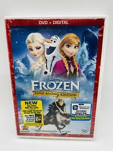 Frozen (DVD, 2014, Sing-Along Edition Includes Digital Copy), Factory Sealed
